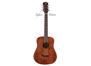 Luna Guitars Safari Tattoo