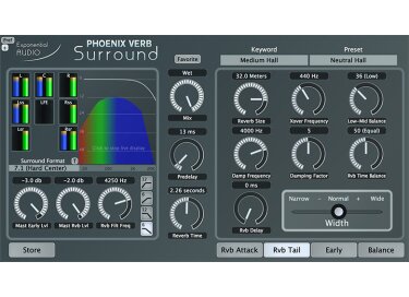 Exponential Audio Phoenix Verb Surround