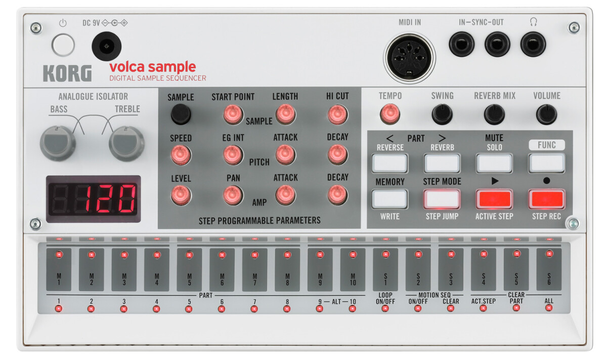 Korg adds a sampler to the Volca Series