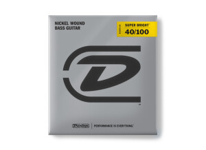 Dunlop Super Bright Nickel Wound Bass 4-String Set