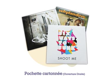 Pressage.EU Pressage CD - Pochette Cartonnée