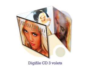Pressage.EU Pressage CD - Digifile CD, 3 volets (6 pages)