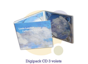 Pressage.EU Pressage CD - Digipack CD, 3 volets (6 pages)