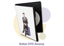 Pressage.EU Pressage DVD - Boîtier DVD Amaray (noir)