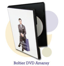 Pressage.EU Pressage DVD - Boîtier DVD Amaray (noir)