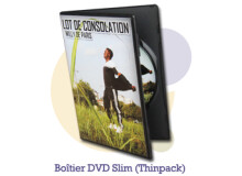 Pressage.EU Pressage DVD - Boîtier DVD Slim (Thinpack - noir)