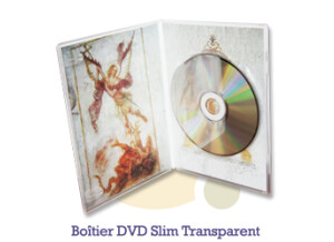 Pressage.EU Pressage DVD - Boîtier DVD Slim-T (Thinpack Transparent)