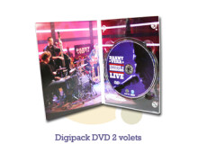 Pressage.EU Pressage DVD - Digipack DVD, 2 volets (4 pages)