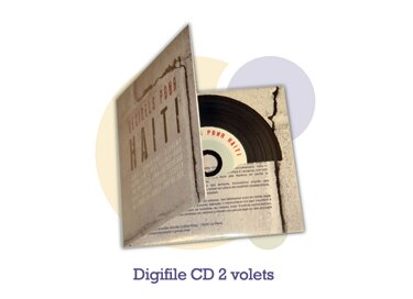 Pressage.EU Pressage DVD - Digifile CD, 2 volets (4 pages)