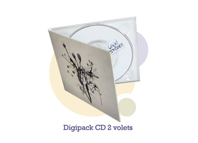 Pressage.EU Pressage DVD - Digipack CD, 2 volets (4 pages)