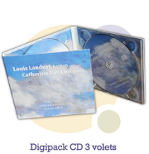 Pressage.EU Pressage DVD - Digipack CD, 3 volets (6 pages)