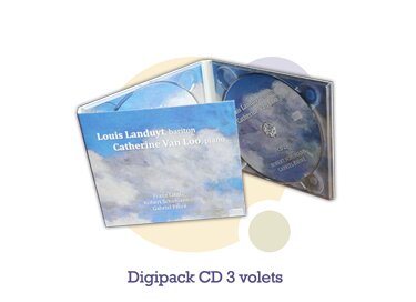 Pressage.EU Pressage DVD - Digipack CD, 3 volets (6 pages)