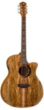 Luna Guitars Woodland Spalted Maple