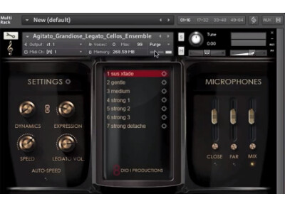 8dio Grandiose Legato Ensemble Cellos