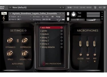 8dio Grandiose Divisi Cellos