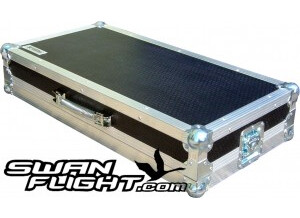 Swan Flight Single Level Guitar Pedal Board Case Size 3