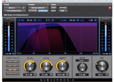 Avid Pro Subharmonic