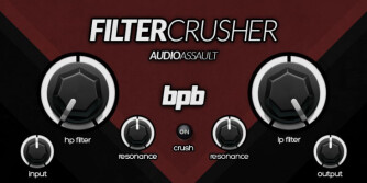 Audio Assault offers a FilterCrusher plug-in