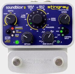 New Soundblox 2 multi-filter pedal for guitar