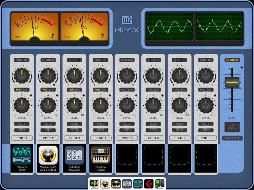 MiMiX, an app to mix your Audiobus effects