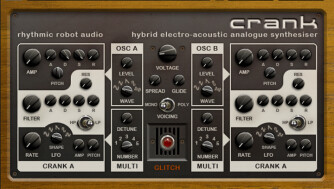 Rhythmic Robot Crank synth is out