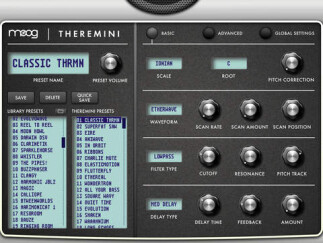 The Moog Theremini Editor on Mac and PC