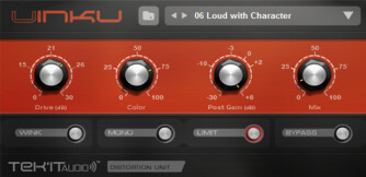 New Tek’it Audio Uinku distortion plug-in