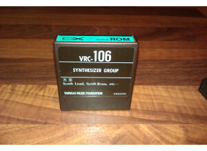 Yamaha VRC-106 DX7 voice ROM synthesizer group