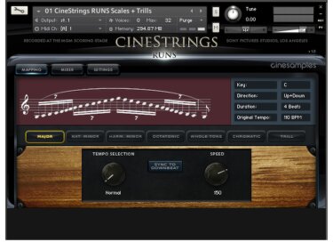 Cinesamples CineStrings Runs