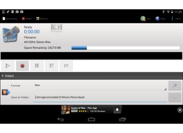 NCH Software RecordPad App