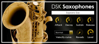 DSK Music offre deux saxophones dans un VST