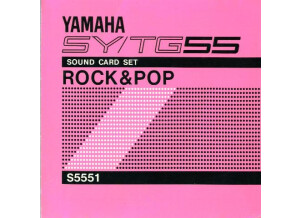 Yamaha S5551 Rock&Pop