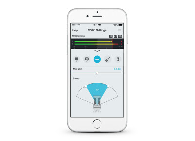 Shure ShurePlus MOTIV app