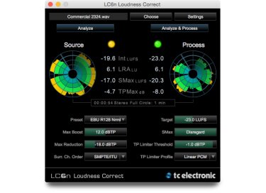 TC Electronic LCn Loudness Correct