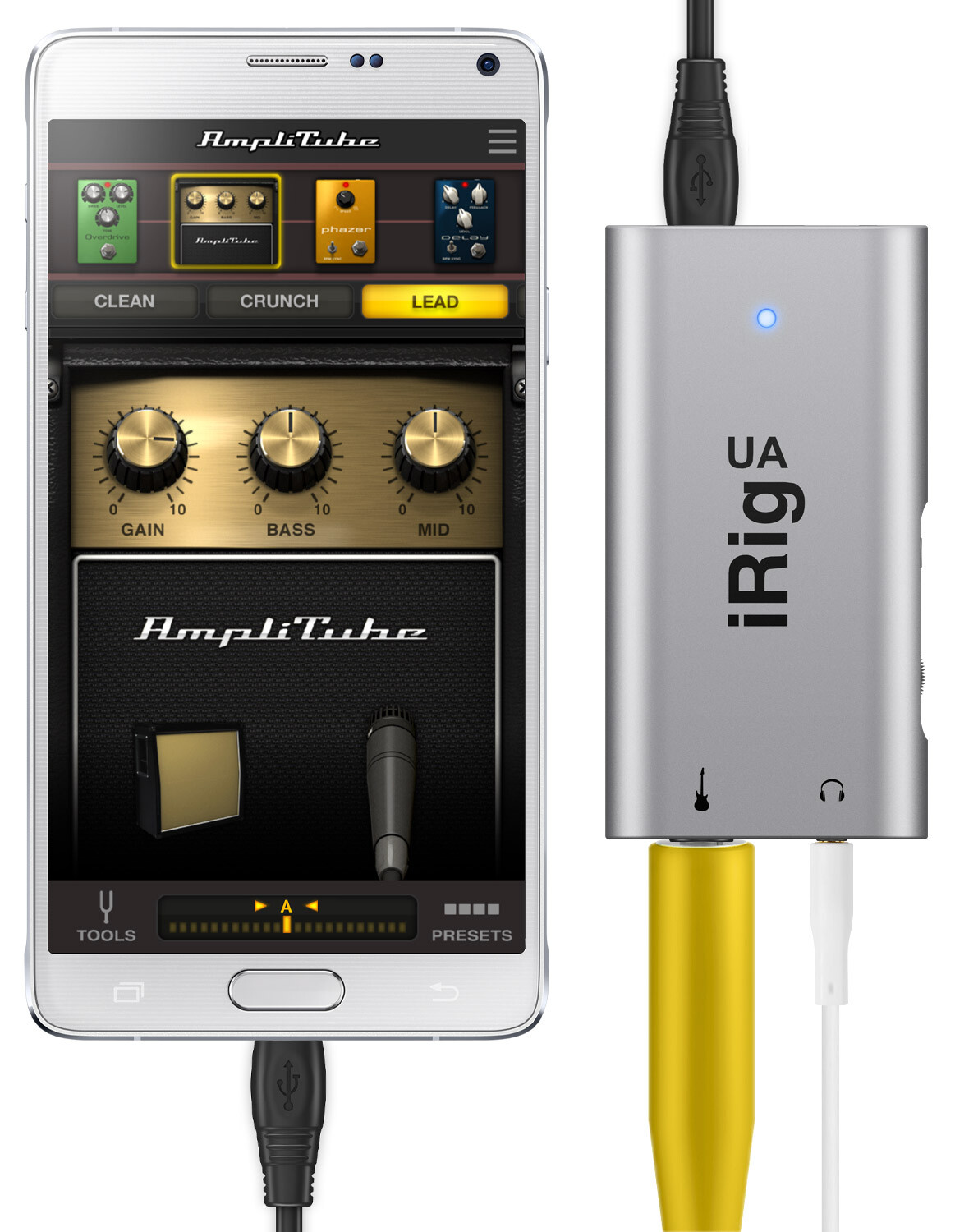 [NAMM] A guitar interface for Android devices