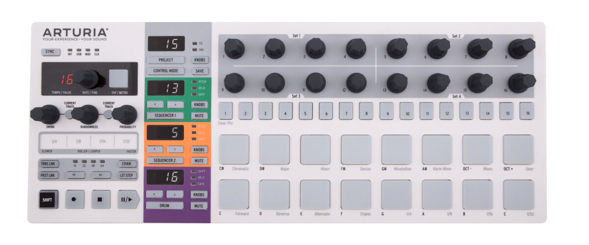 Arturia is shipping the BeatStep Pro