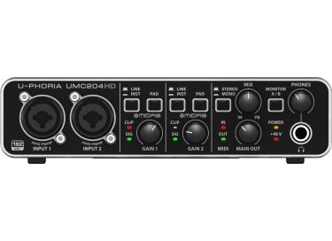 Behringer U-Phoria UMC204HD