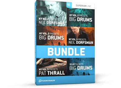 Toontrack N.Y. Studios Collection Producer Presets Bundle