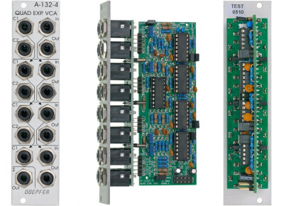 Doepfer A-132-4 Quad exponential VCA / Mixer