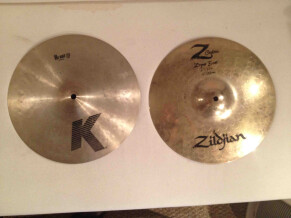 Zildjian K/Z Custom HiHats 13"