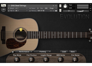 Orange Tree Samples Evolution Acoustic Steel Guitar