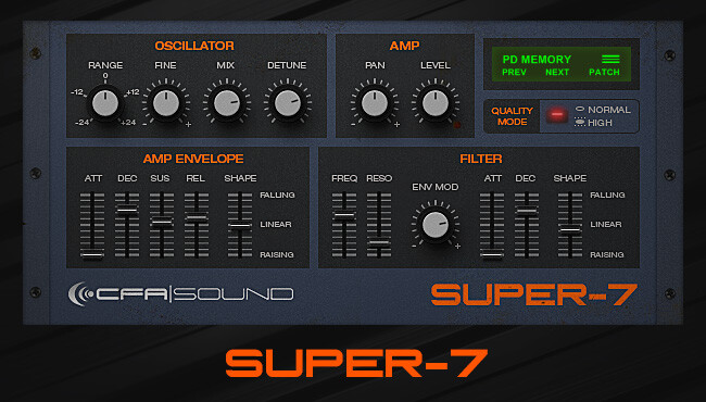 CFA-Sound offers the Super-7 Synth