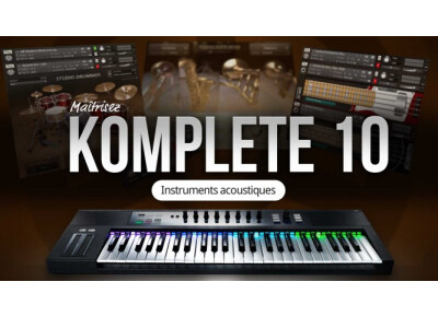 Elephorm Maîtrisez Komplete 10 - Reproduction d'instruments acoustiques