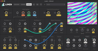 Lumen, new software analog video synth