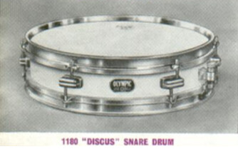 Premier 1180 "discus" snare drum