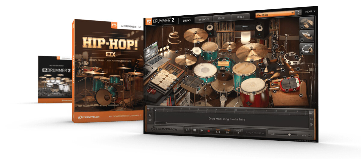 Ezdrummer now for Hip-Hop producers
