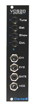 Clarke VCM20/VCS20 Eurorack MIDI/CV converter