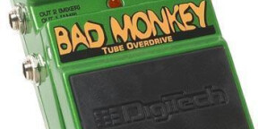 Pédale d'effet guitare Overdrive Digitech Bad Monkey