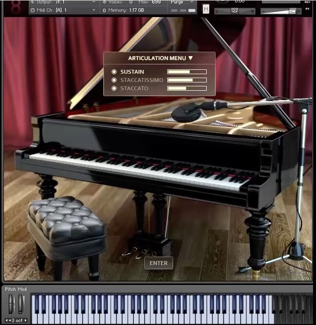 8Dio releases 1990 Studio Grand Piano