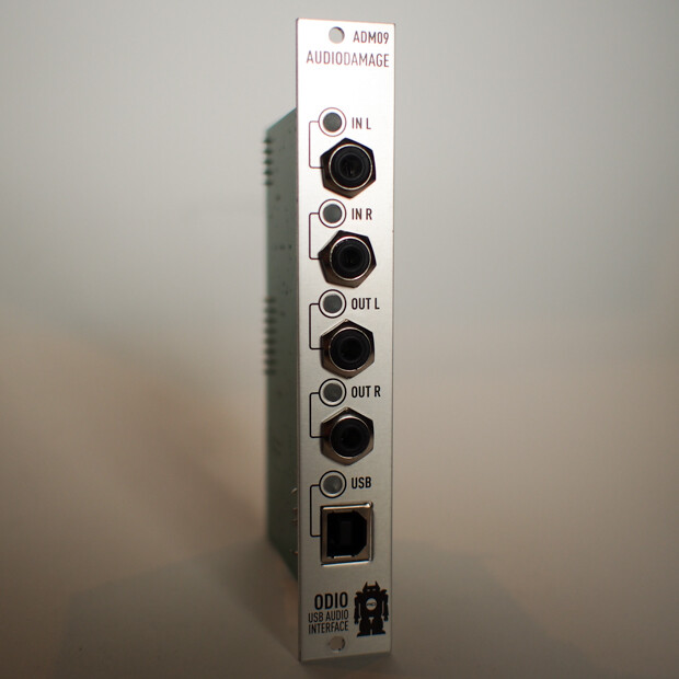 A USB audio interface in Eurorack format